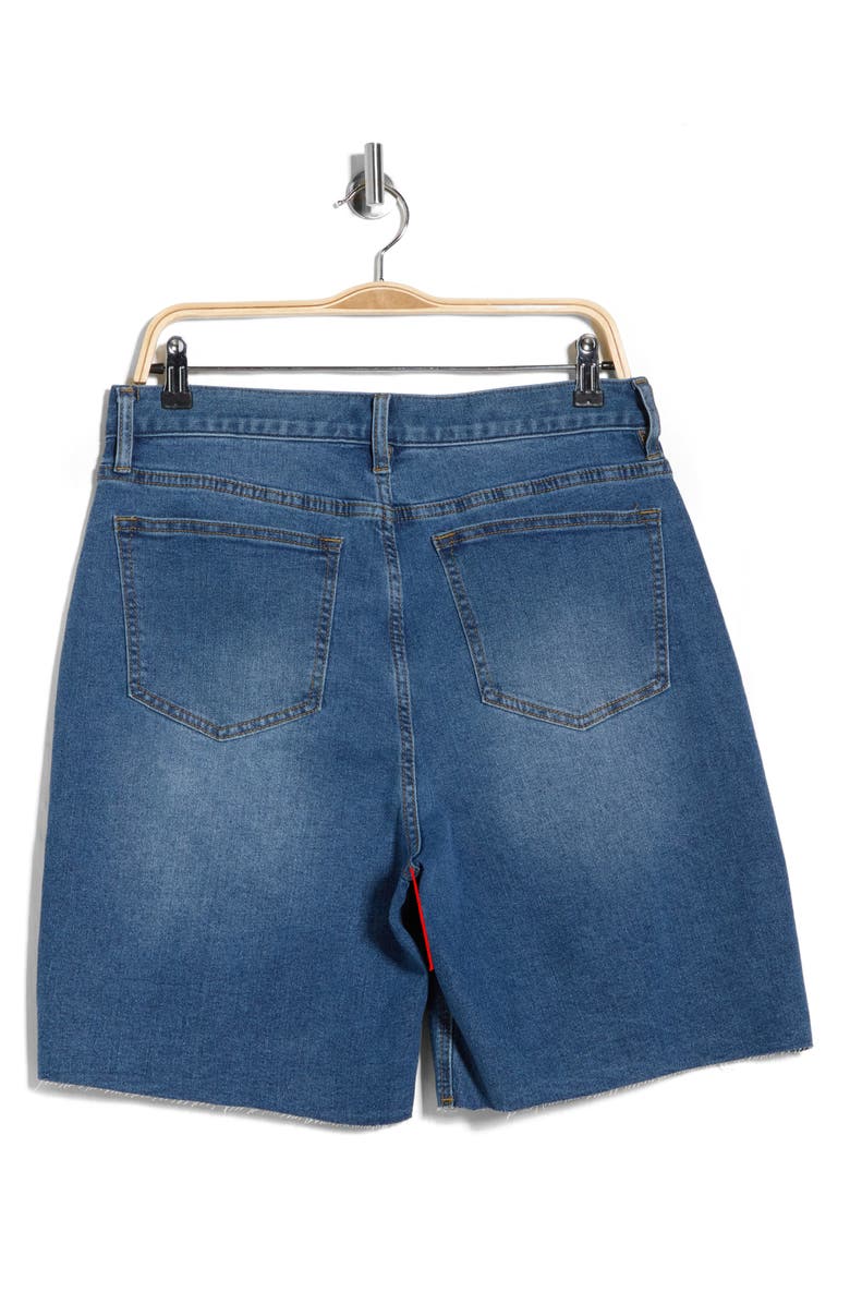 Vigoss Cutoff Bermuda Shorts, Alternate, color, Medium Wash