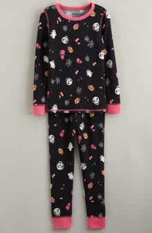 Nordstrom Kids' Glow in the Dark Fitted Two-Piece Pajamas