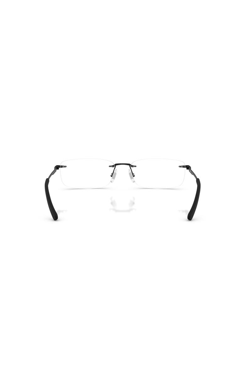 58mm Rectangle optical glasses, Alternate, color, Black