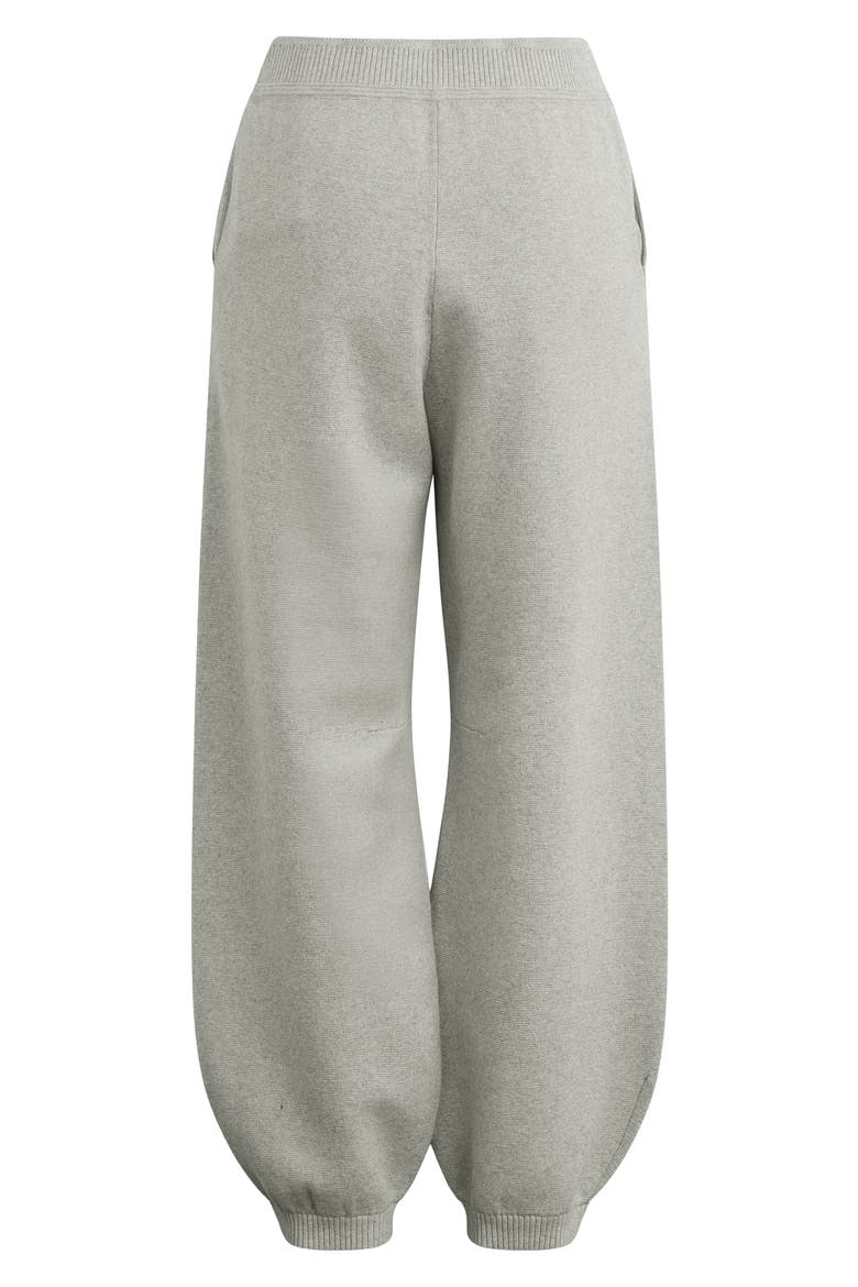 The Fatigue Sisters Barrel Leg Cotton & Cashmere Joggers, Alternate, color, HEATHER GREY