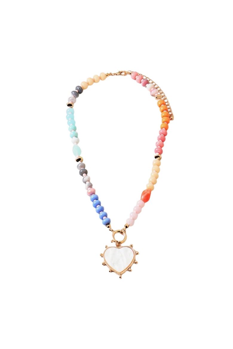 Meet Me in New York Necklace, Main, color, Orange