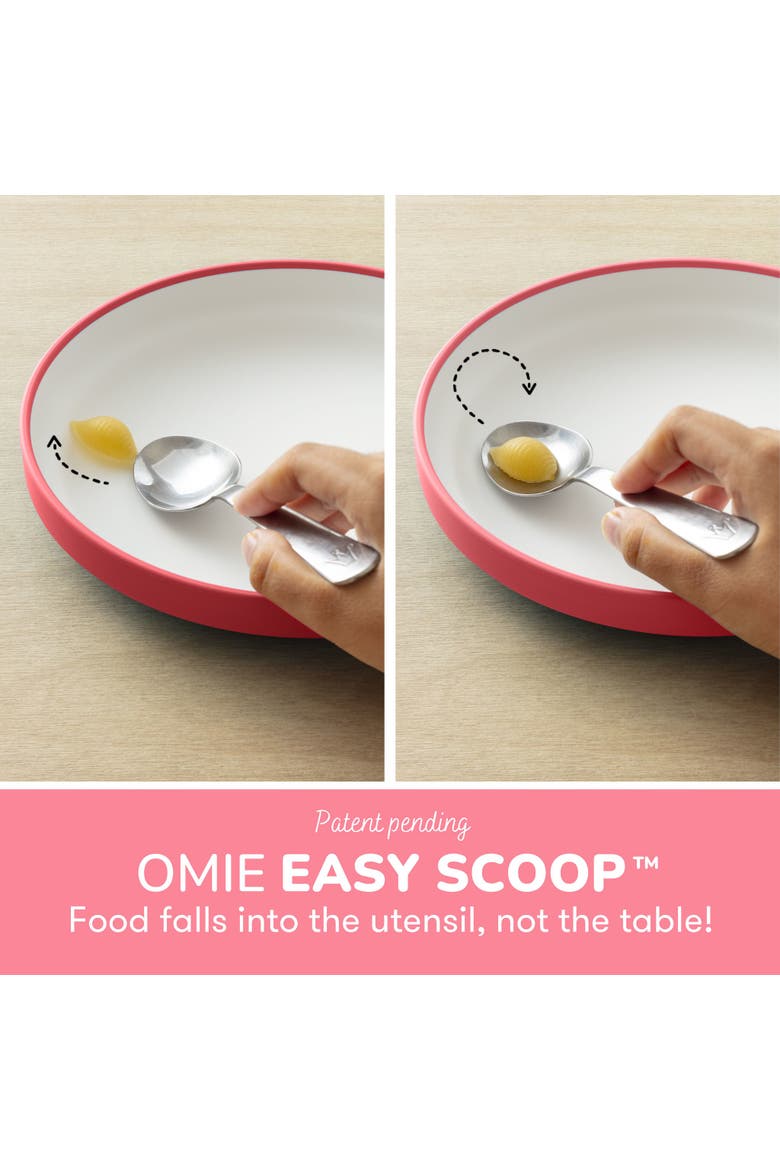 Easy Scoop Plate Set, Alternate, color, Pink