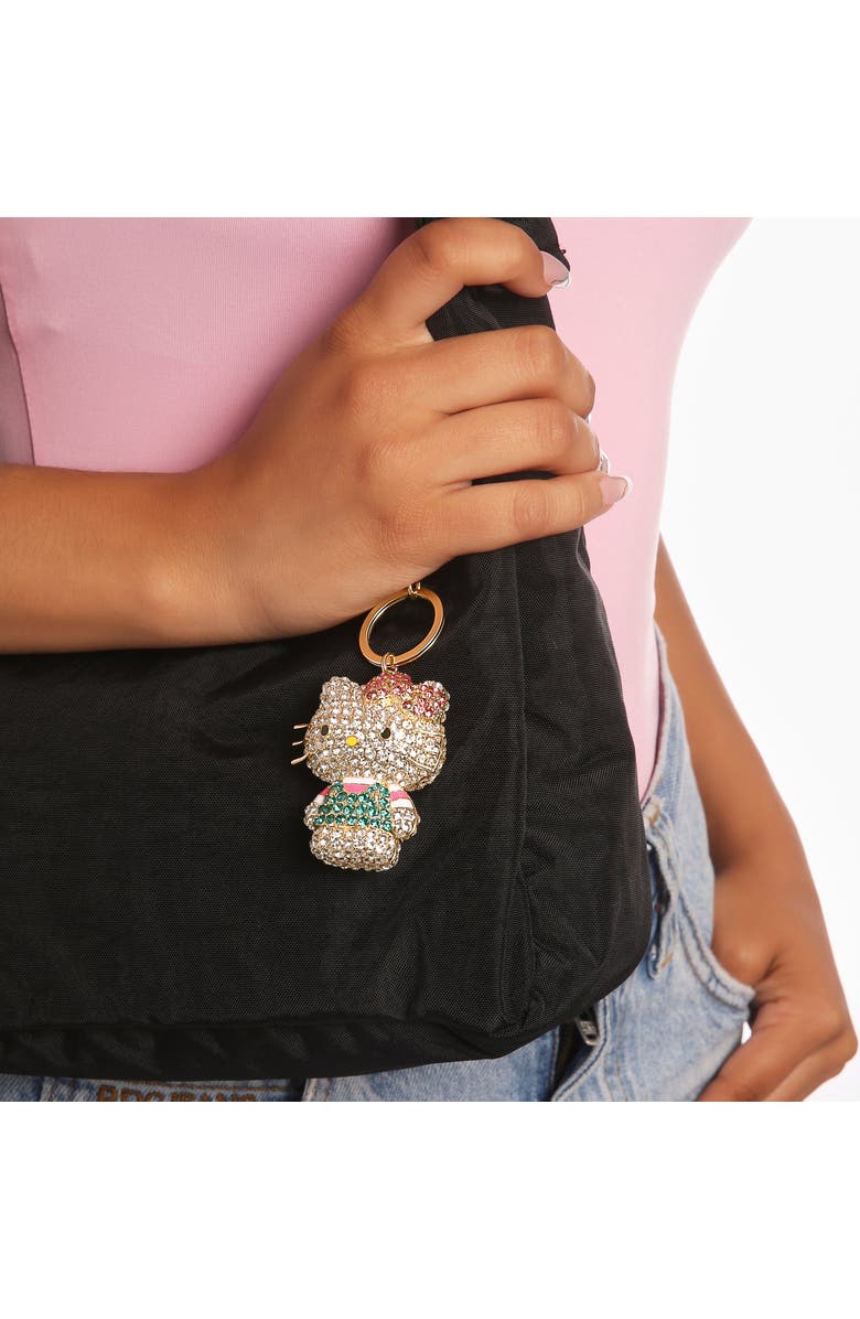 Hello Kitty® Pave Hello Kitty 3D Bling Keychain | Nordstrom
