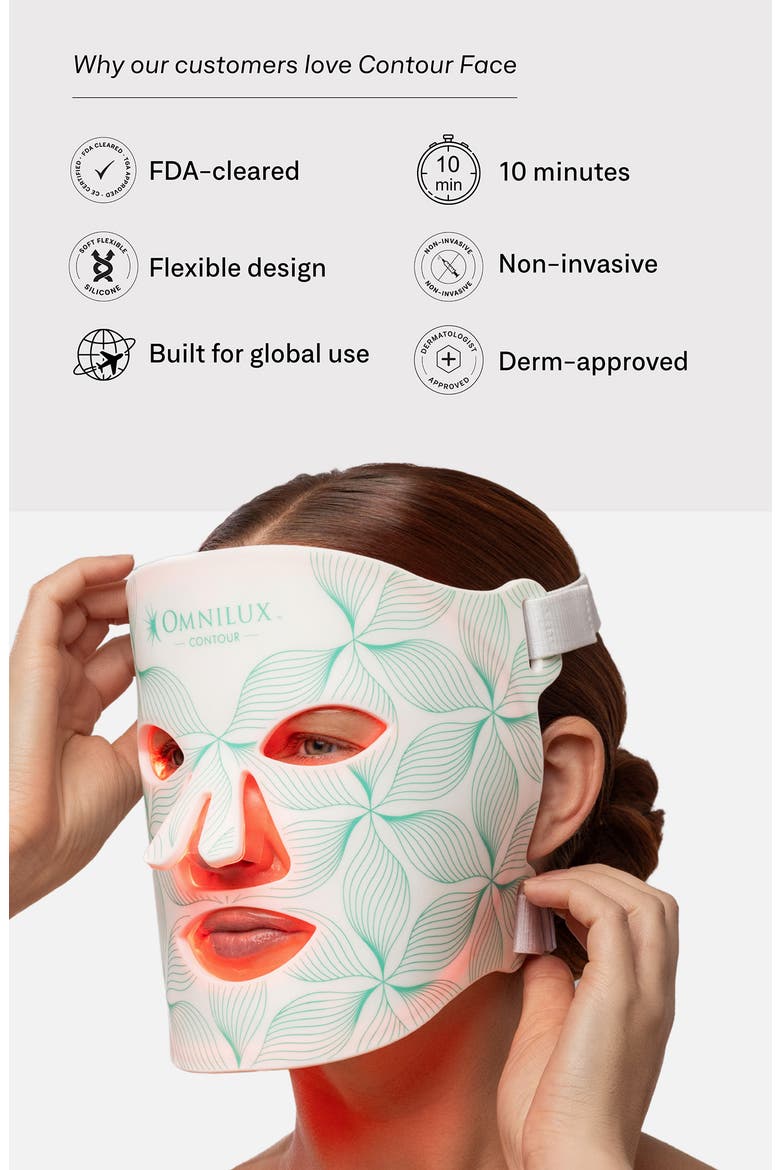 Contour Face LED Mask (Nordstrom Exclusive), Alternate, color, NO COLOR