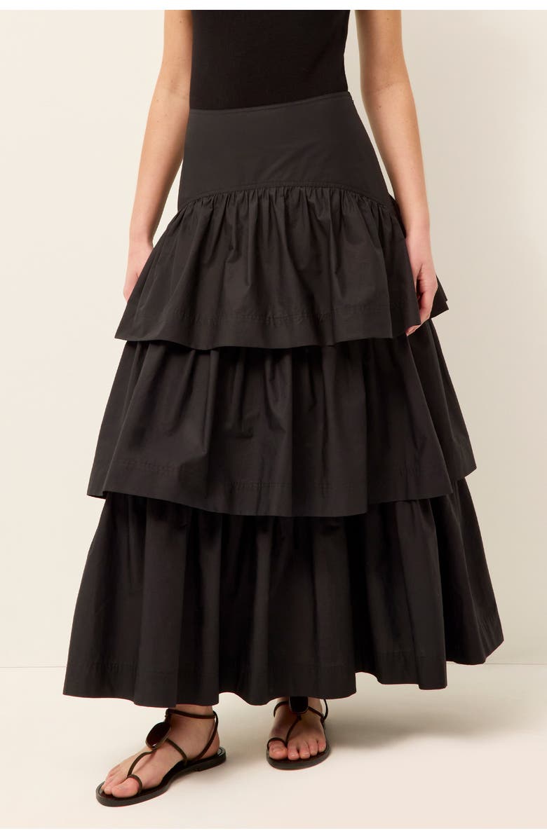 Marie Oliver Baylor Skirt, Alternate, color, Black
