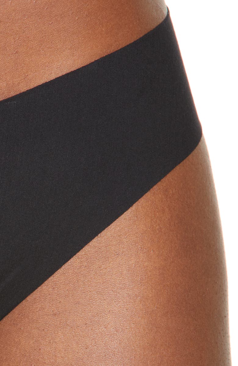 Commando Butter Thong, Alternate, color, Black