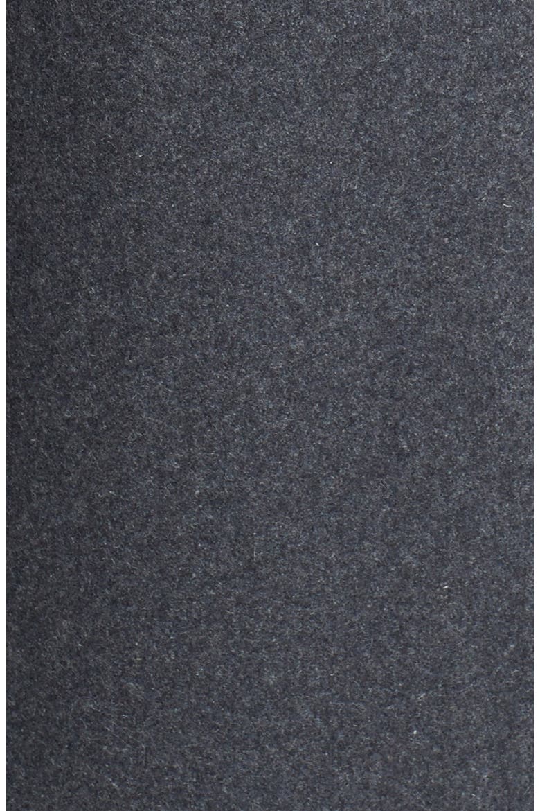 Sleeveless Wool Blend Jacket, Alternate, color, HEATHER CHARCOAL
