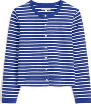 Alex Mill Coco Stripe Crewneck Cardigan