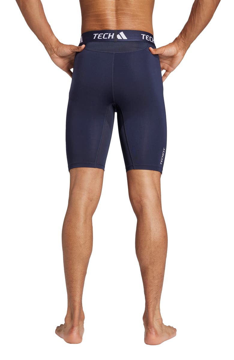 adidas Techfit Short Train Leggings, Alternate, color, Ink