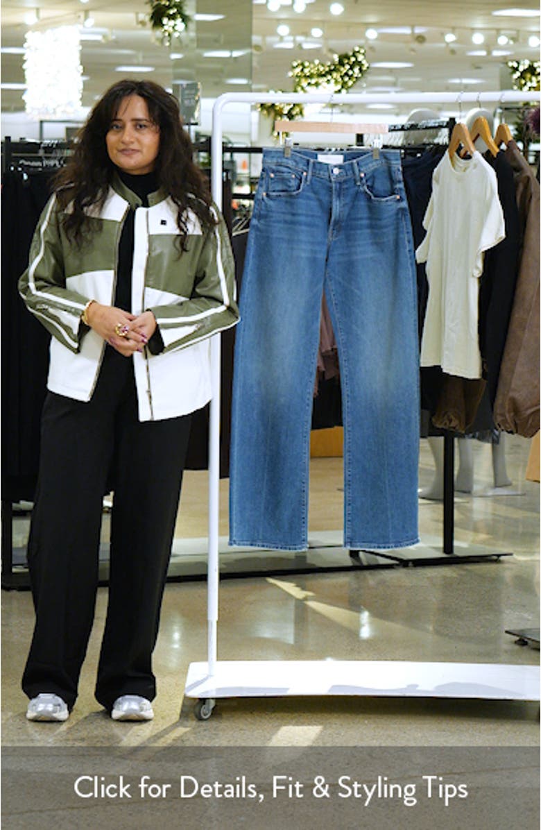 The Lasso Sneak Mid Rise Wide Leg Jeans, sales video thumbnail