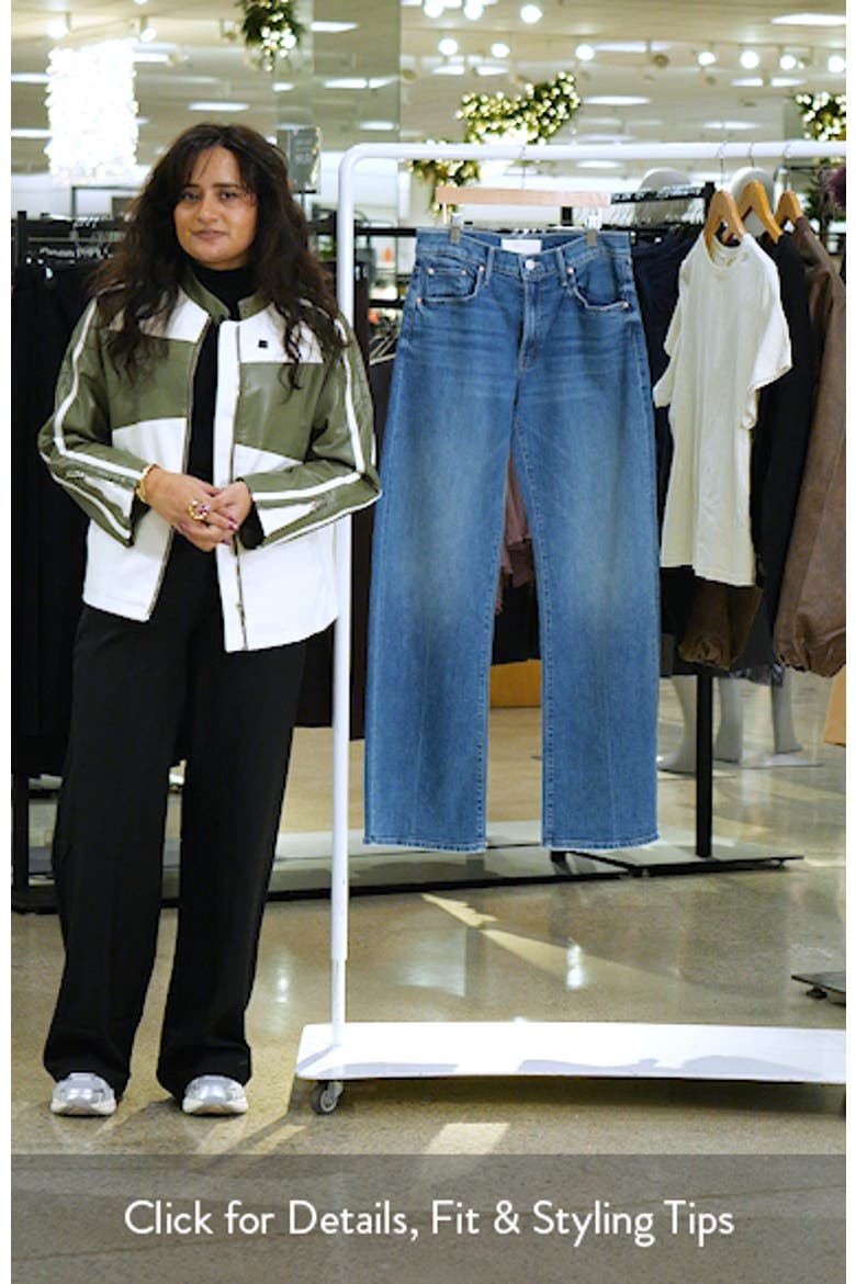 The Lasso Sneak Mid Rise Wide Leg Jeans video