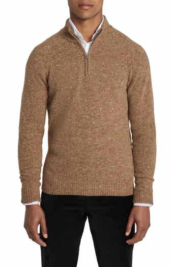 Jack Victor Canora Lambswool Blend Half Zip Pullover
