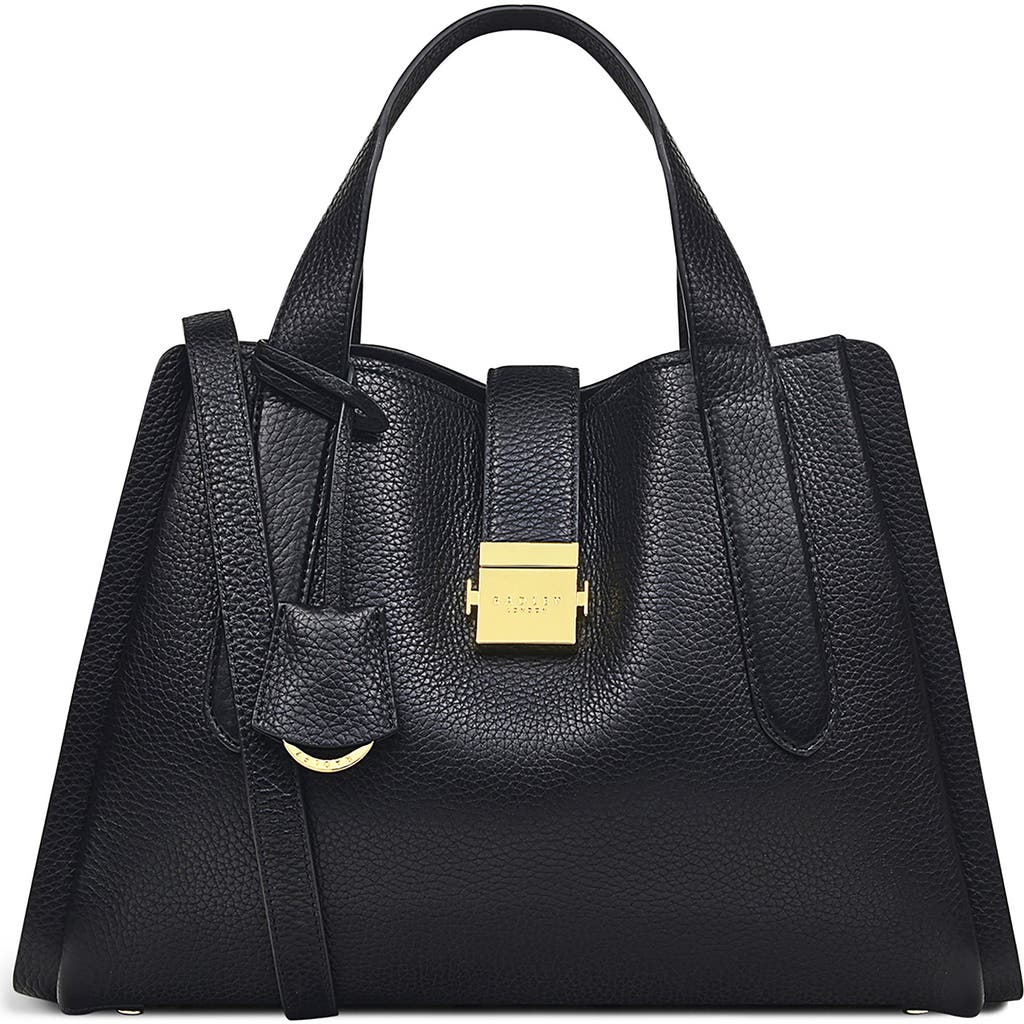Radley Sloane Street Medium Satchel Bag In Black