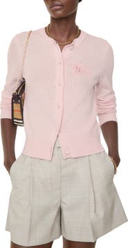 Burberry Knight Cotton Wool Cardigan