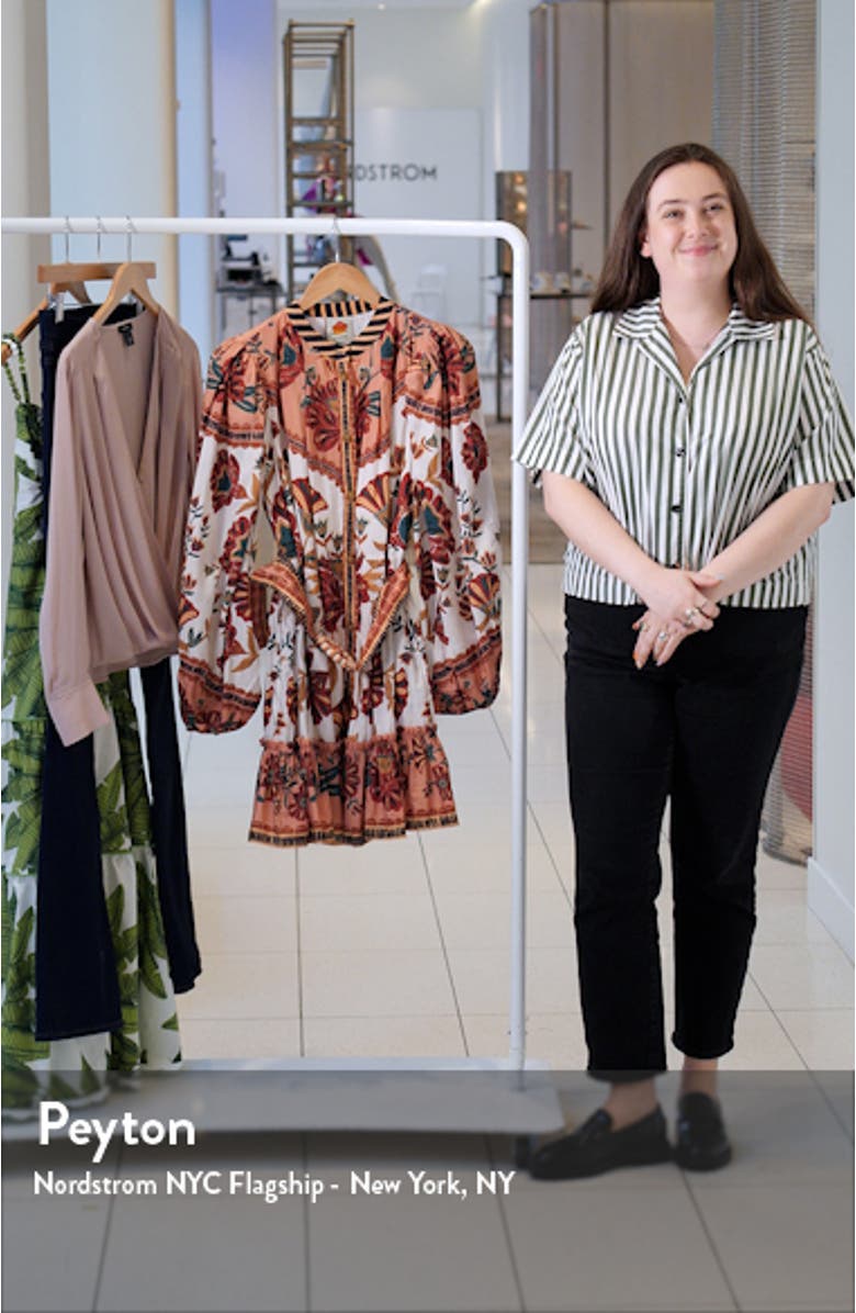 Riad Long Sleeve Shirtdress, sales video thumbnail