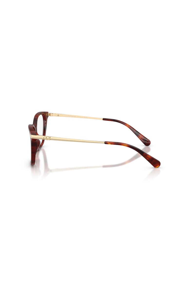 56mm Square optical glasses, Alternate, color, Tortoise