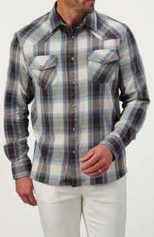 STUDIO GARNET LOS ANGELES Snap-Up Denim Western Shirt