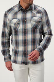STUDIO GARNET LOS ANGELES Snap-Up Denim Western Shirt