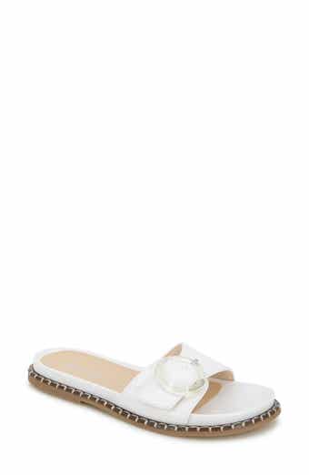 Syrena Buckle Slide Sandal