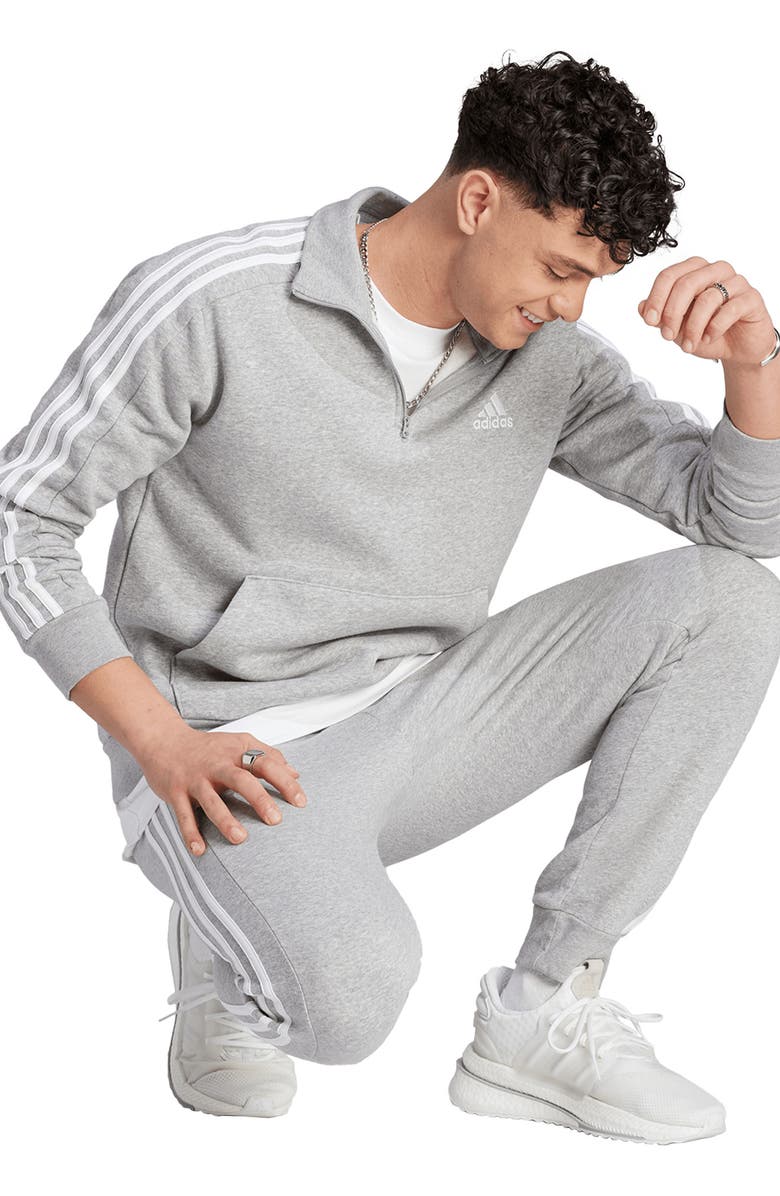 adidas Essential 3-Stripes Pullover, Alternate, color,