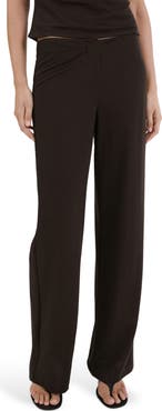 MANGO Straight Leg Pants