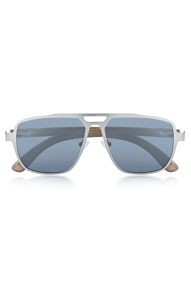 Avila Polarized Sunglasses, Alternate, color, Dark Brown/Black
