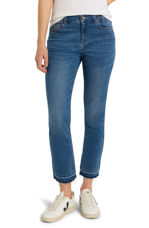 Nic + Zoe Nic+zoe Straight Leg Ankle Jeans In Atlantic