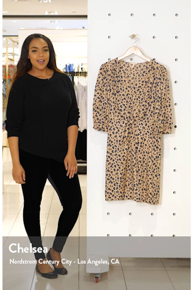 Cheetah Print Dress video