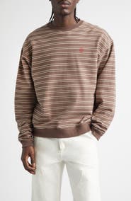 STOCKHOLM SURFBOARD CLUB Benny Stripe Long Sleeve Organic Cotton T-Shirt
