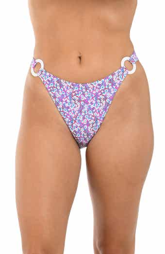 Citrus Flora High Cut Bikini Bottoms