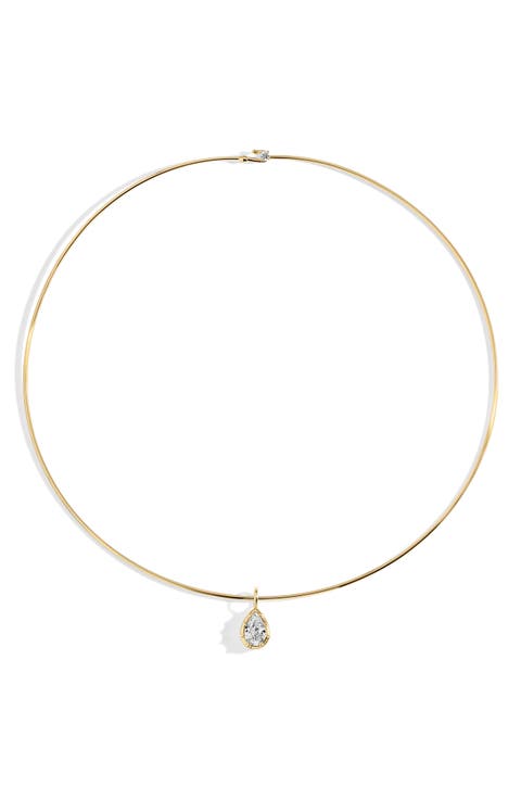 Remi Pear Collar Necklace
