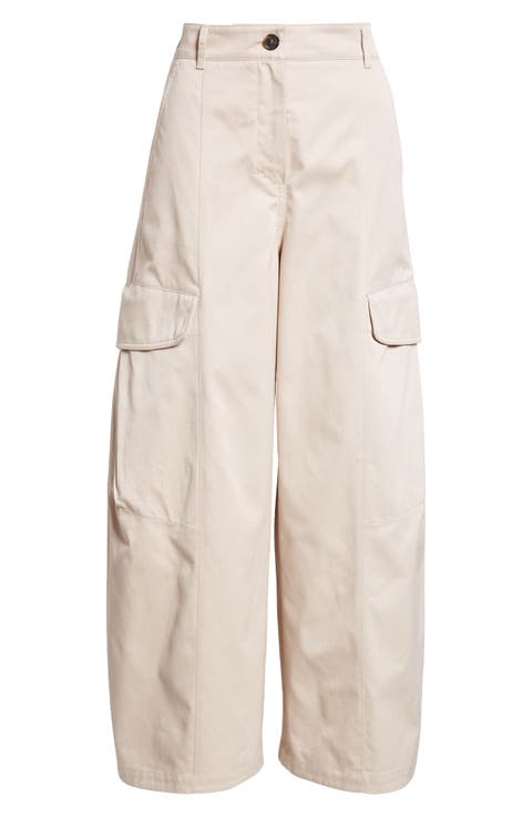 Rosatea Ultrawide Leg Cargo Pants