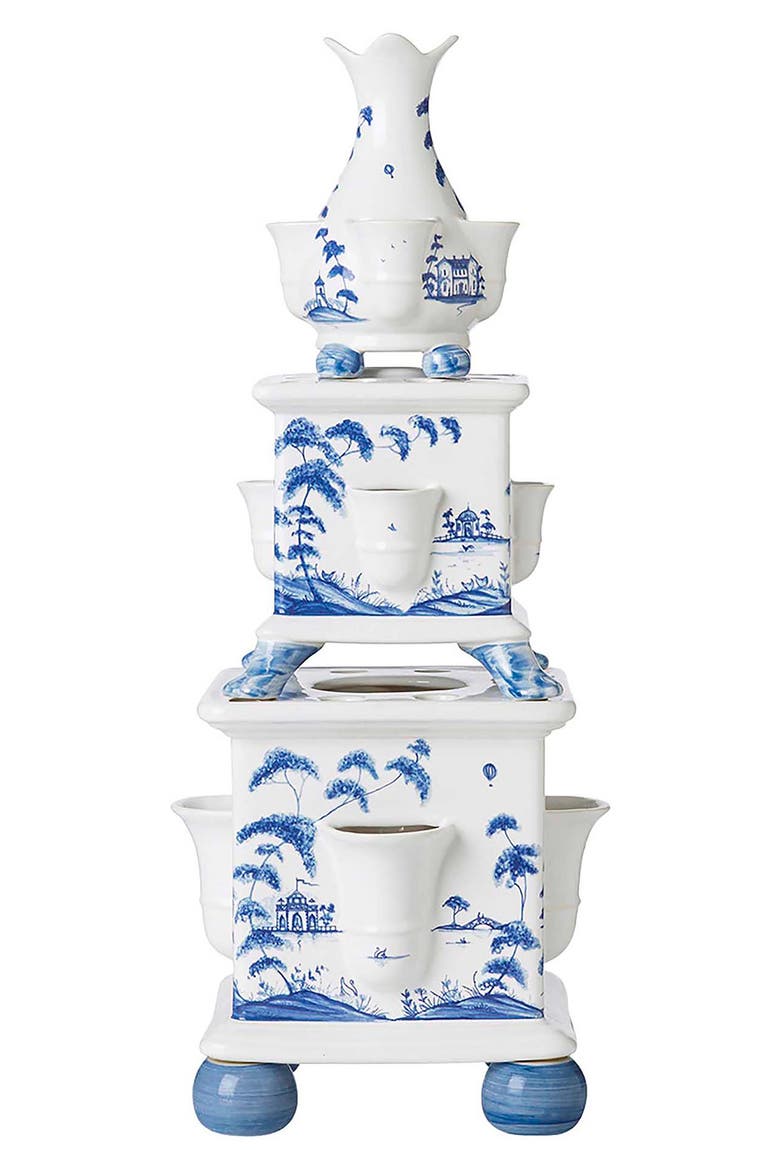 Country Estate 11" Tulipiere Tower, Main, color, DELFT BLUE
