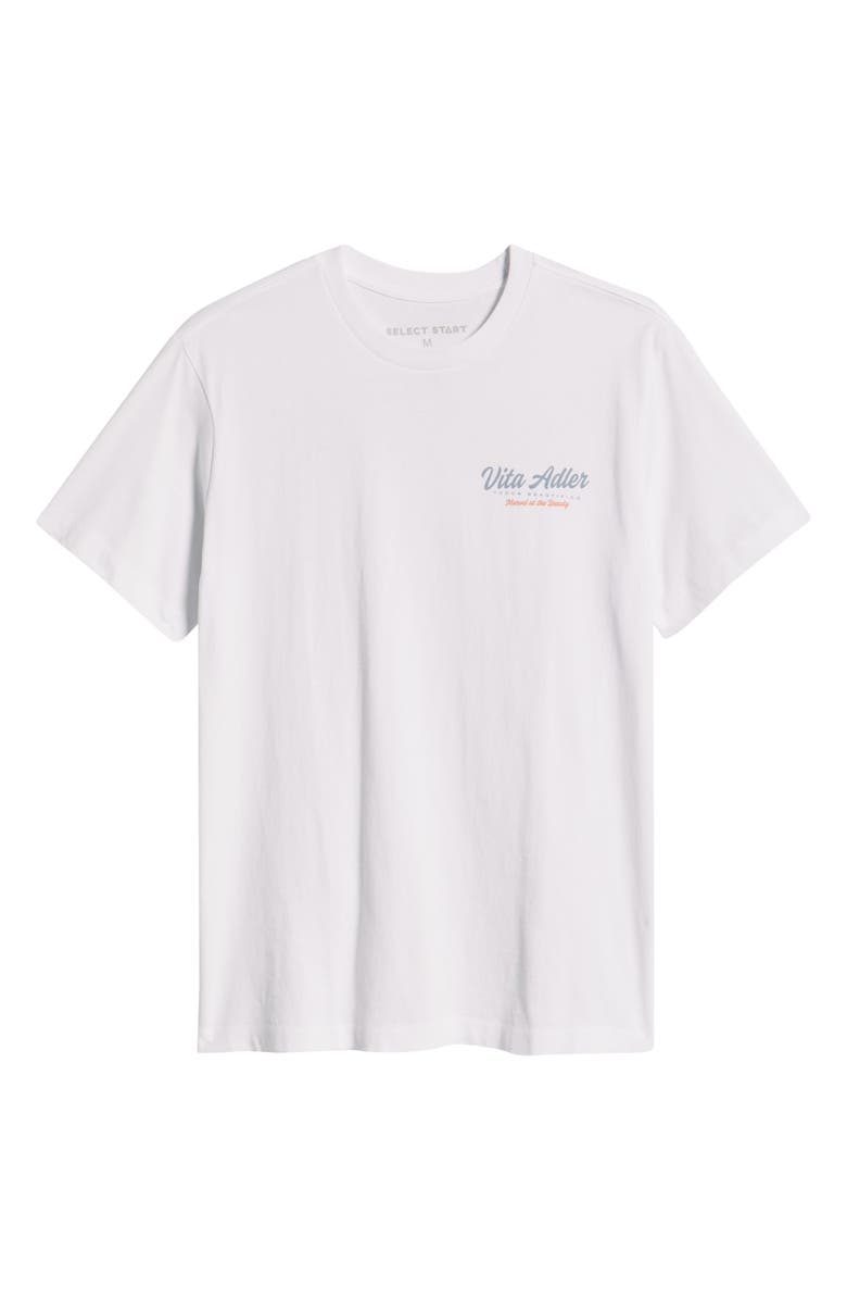 The Forecast Agency Vita Adler Cotton Graphic T-Shirt, Alternate, color, White