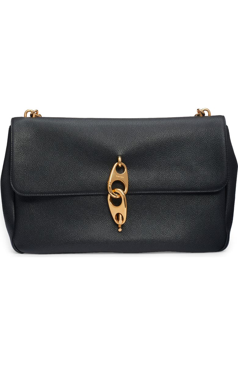 TOM FORD Large Carine Grained Leather Shoulder Bag, Main, color,