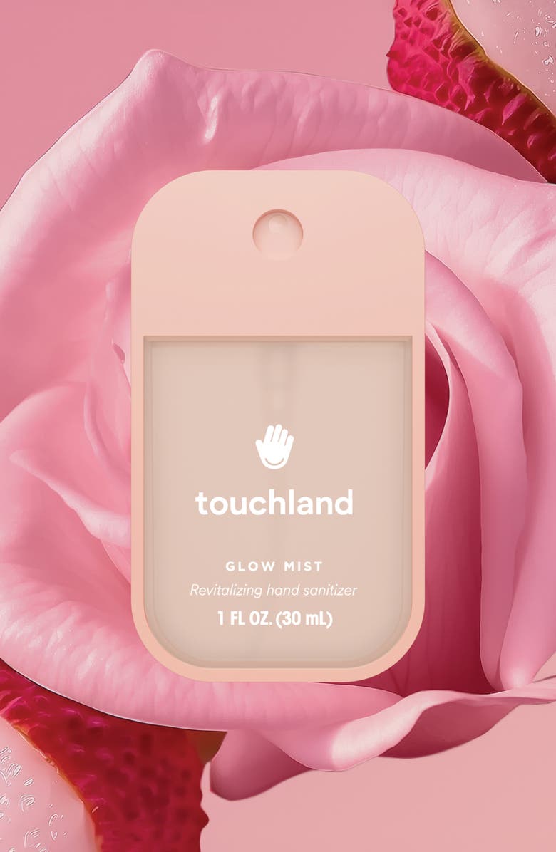 TOUCHLAND Rosewater Glow Mist Hand Sanitizer, Alternate, color, Rosewater