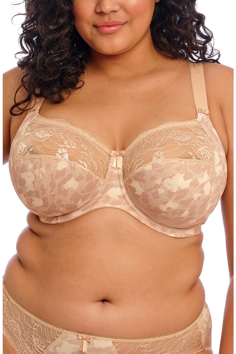 Morgan Full Figure Underwire Bra, Main, color, TOASTED ALMOND