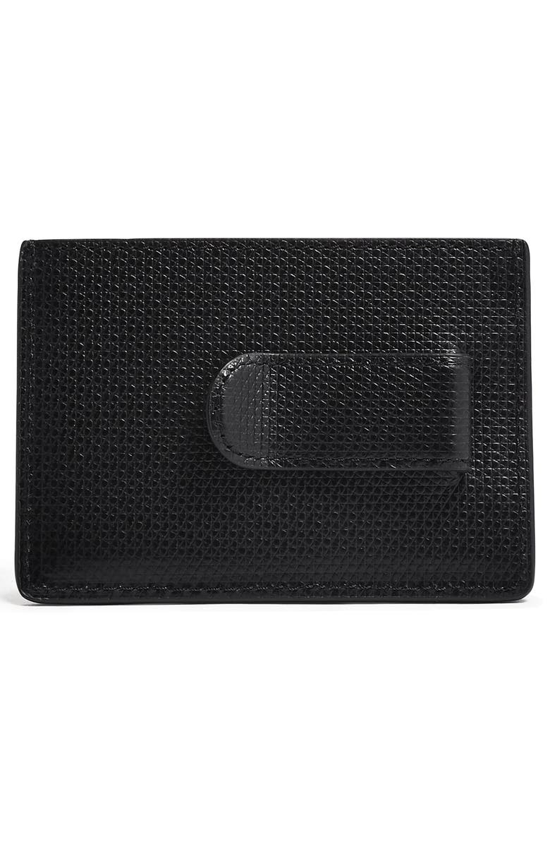 TUMI Monaco Leather Card Case, Alternate, color, 