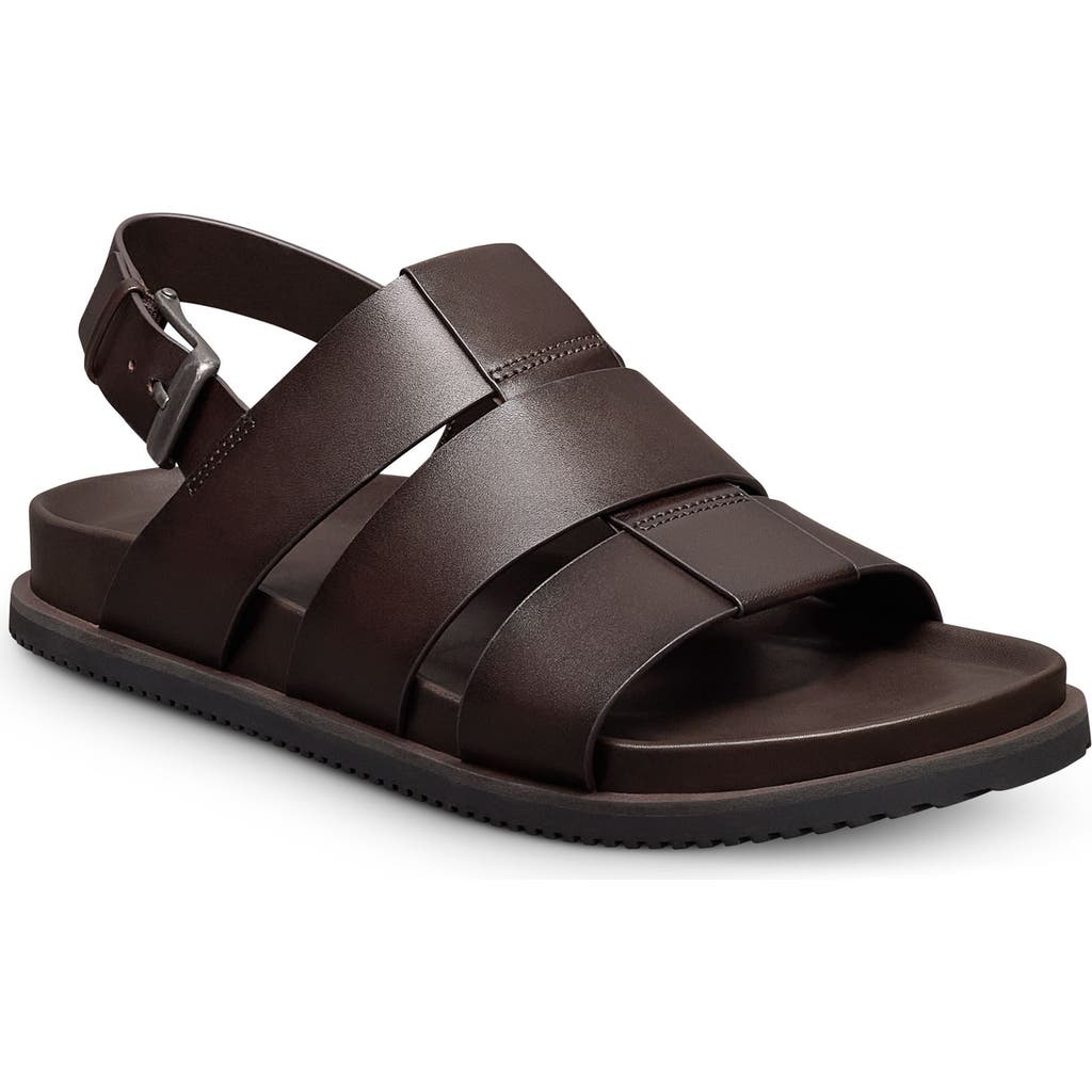 Allen Edmonds Damien Fisherman Sandal In Espresso