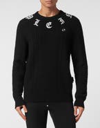 PHILIPP PLEIN Pullover Round Neck Monogram Men