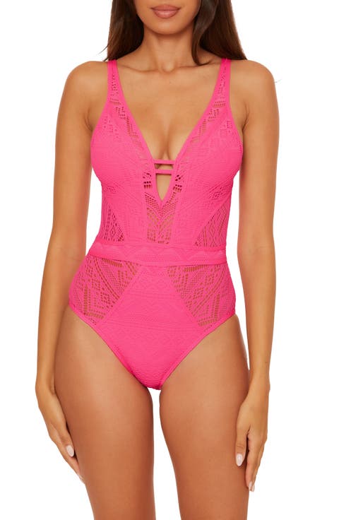 Color Play One-Piece Swimsuit