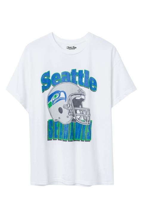 Seahawks Throwback Cotton Graphic T-Shirt