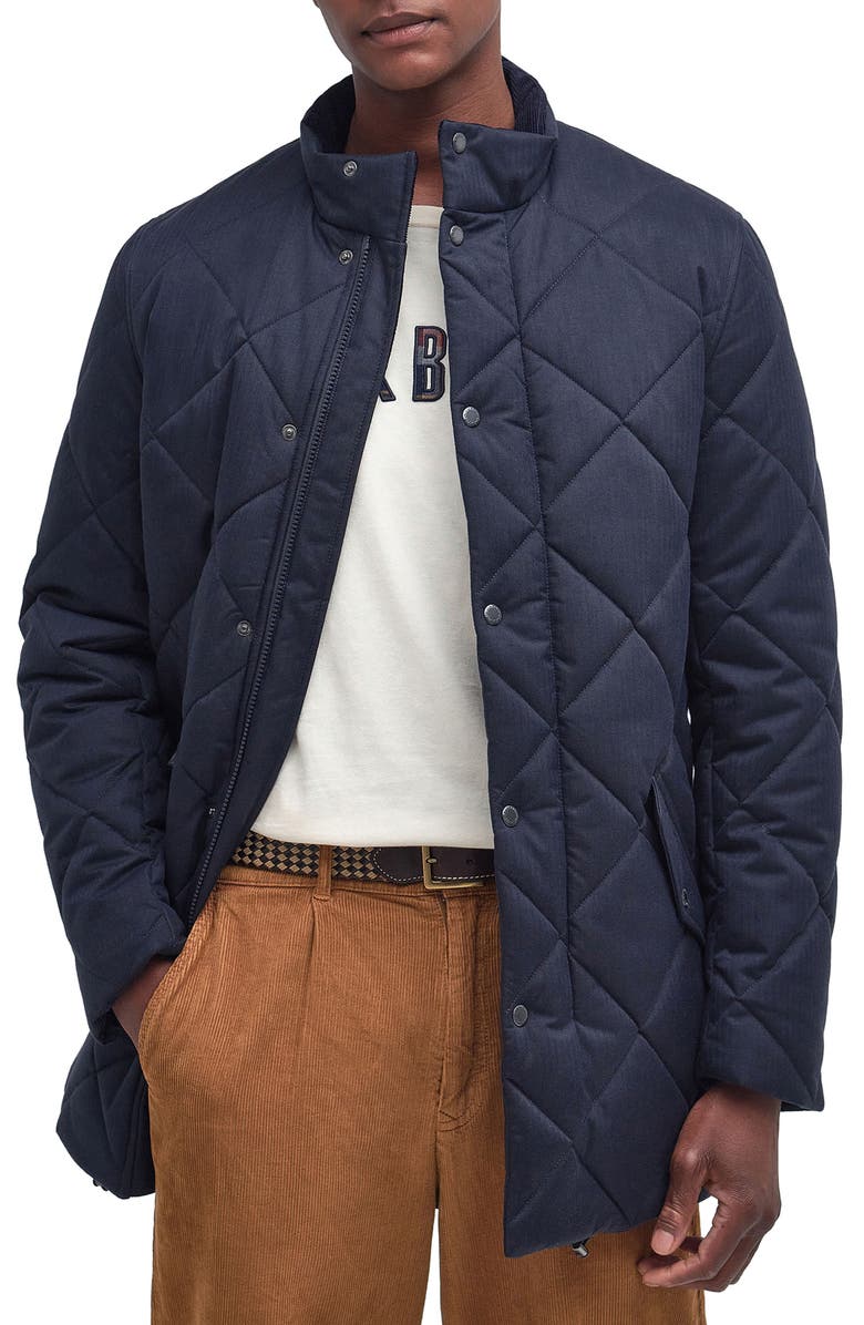 Barbour Stanford Chelsea Quilted Jacket, Main, color,
