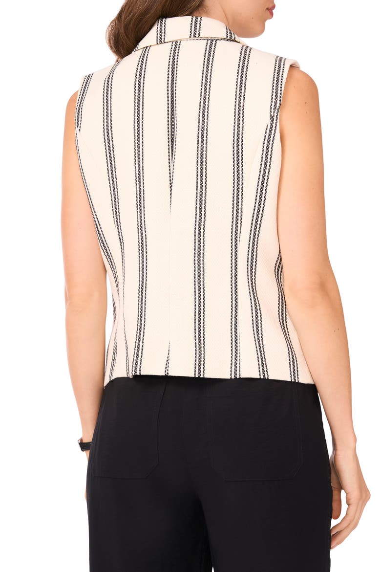 Stripe Tweed Vest, Alternate, color, NEW IVORY