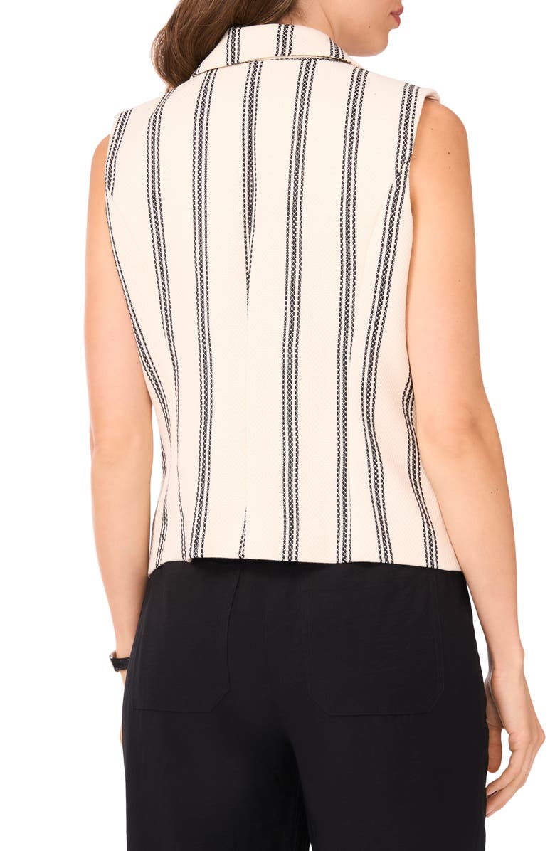 Halogen<sup>®</sup> Stripe Tweed Vest, Alternate, color, New Ivory