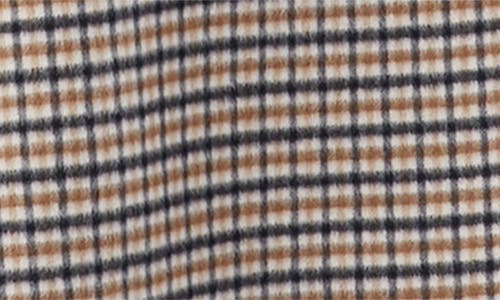 Marina Rinaldi Deremi Check Wool & Mohair Blend Coat In Multi