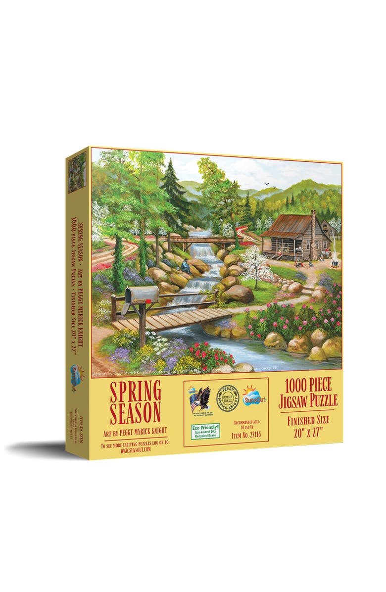 Sunsout Spring Season 1000 piece Jigsaw Puzzle for Adults, Main, color, Multicolor