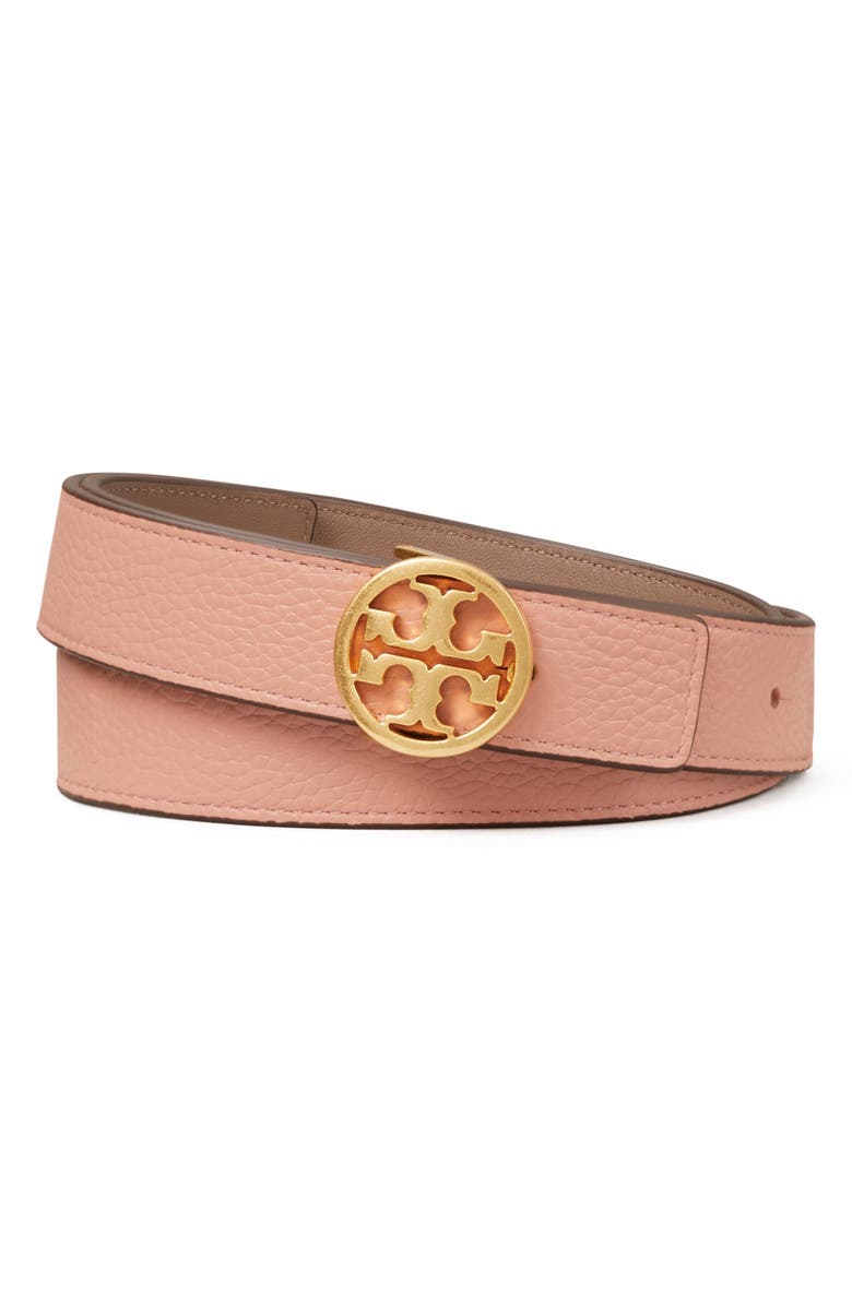 Tory Burch Reversible Leather Belt, Alternate, color, 