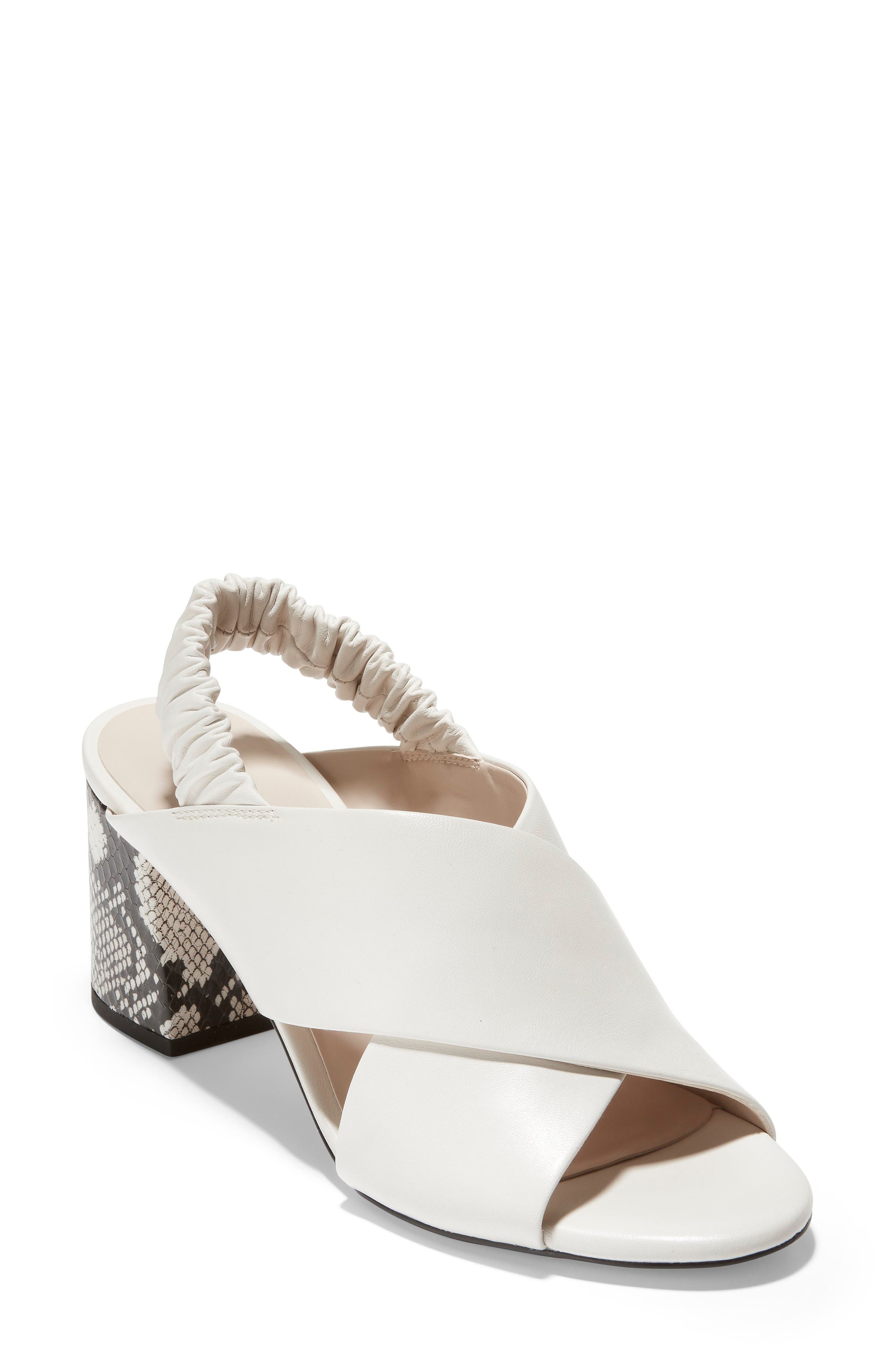 Anastasia Slingback Sandal, Main, color, IVORY LEATHER