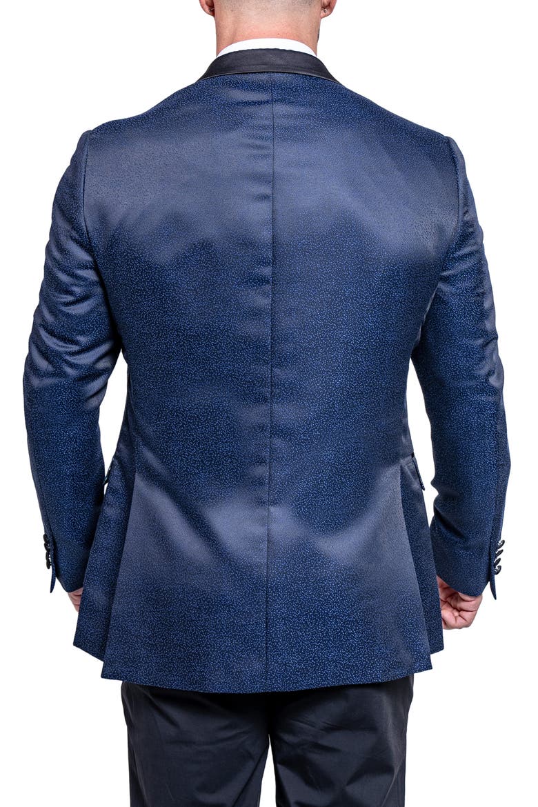 Tesla Ascension2166 Blue Satin Jacquard Dinner Jacket, Alternate, color, BLUE